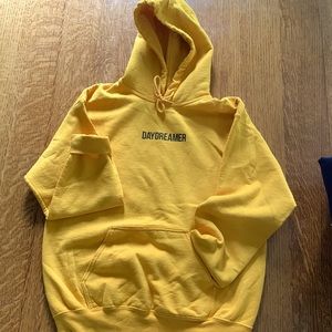 Bowery supply co mustard yellow mens hoody. Medium